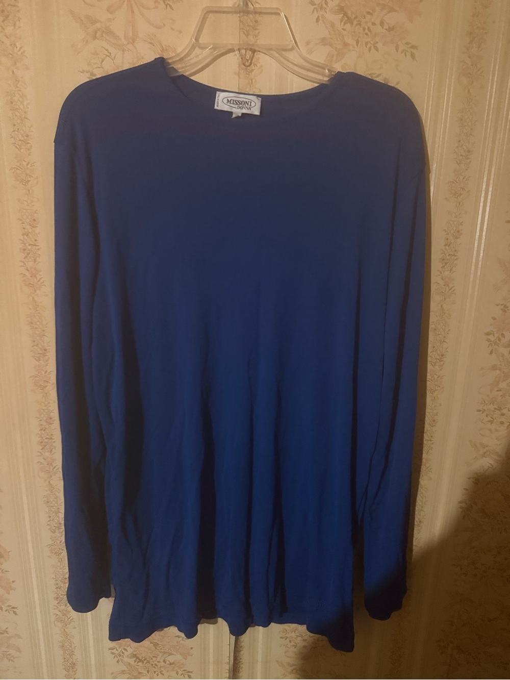 Missoni Women's Long Sleeve Crewneck - Blue